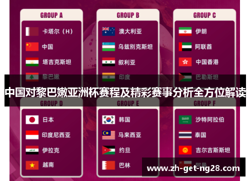 中国对黎巴嫩亚洲杯赛程及精彩赛事分析全方位解读